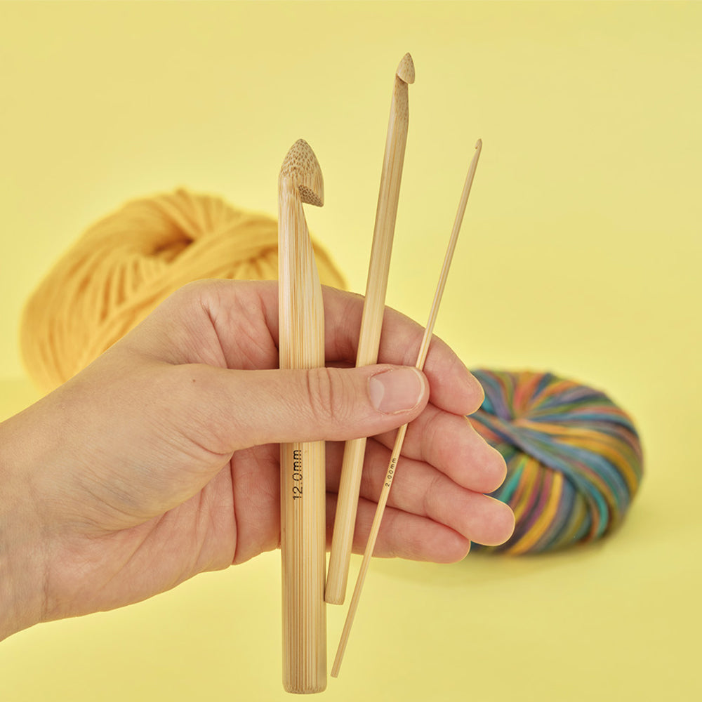 addiNature Bamboo crochet hook – single (2–8 mm)
