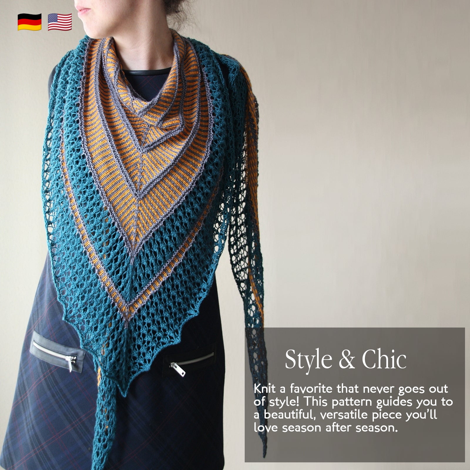 All Paths Lead Home - SHAWL - Knitting Pattern