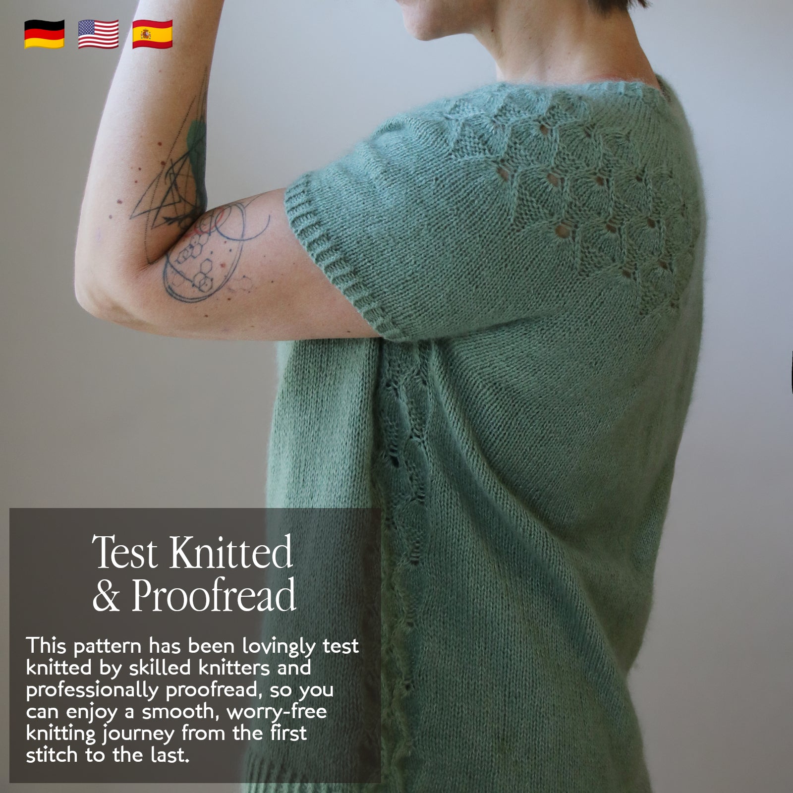 Backstage Romance - SWEATER - Knitting Pattern
