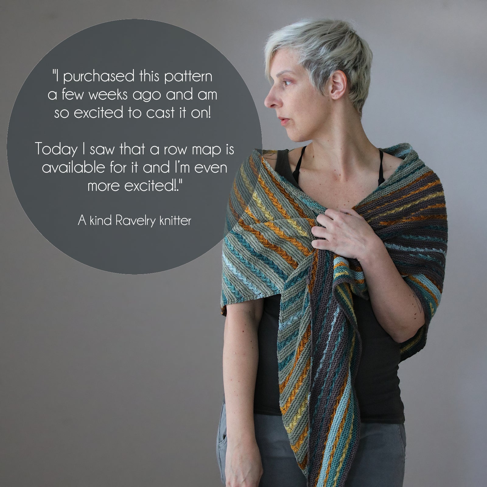 Beachy Keen - SHAWL - Knitting Pattern