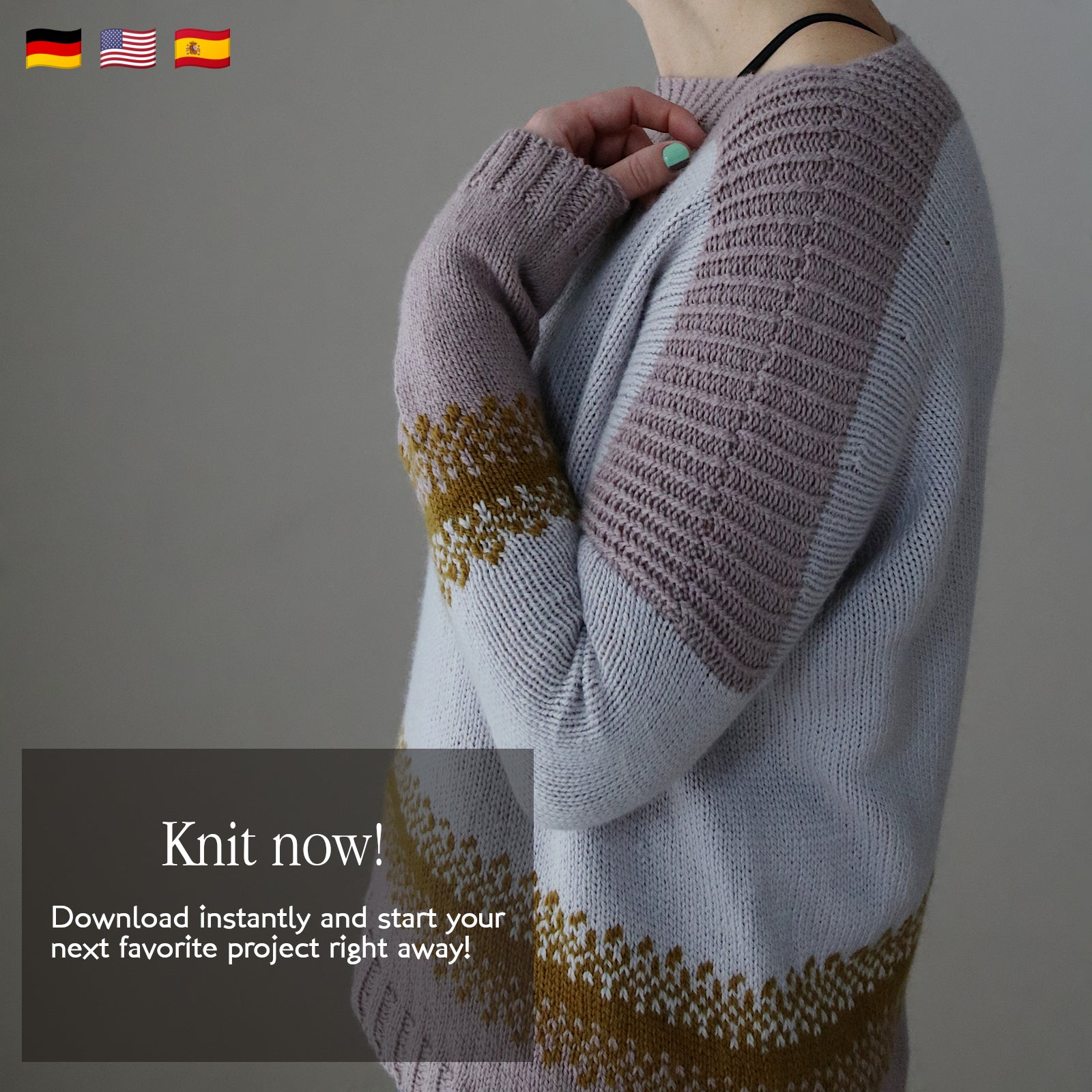 Cold Sunlight - PULLOVER - Strickanleitung