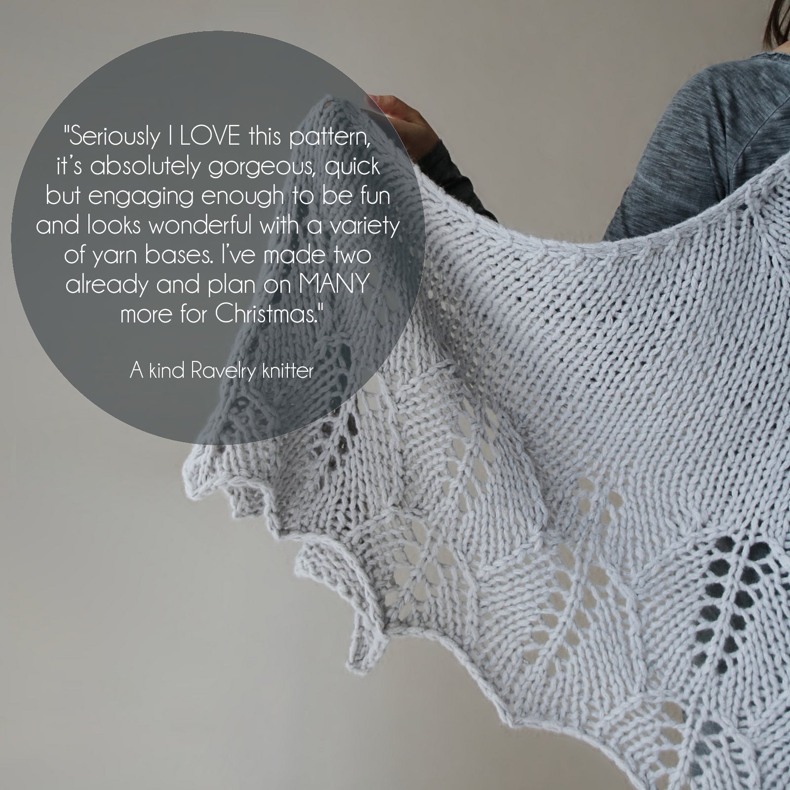 Decemberist - SHAWL - Knitting Pattern
