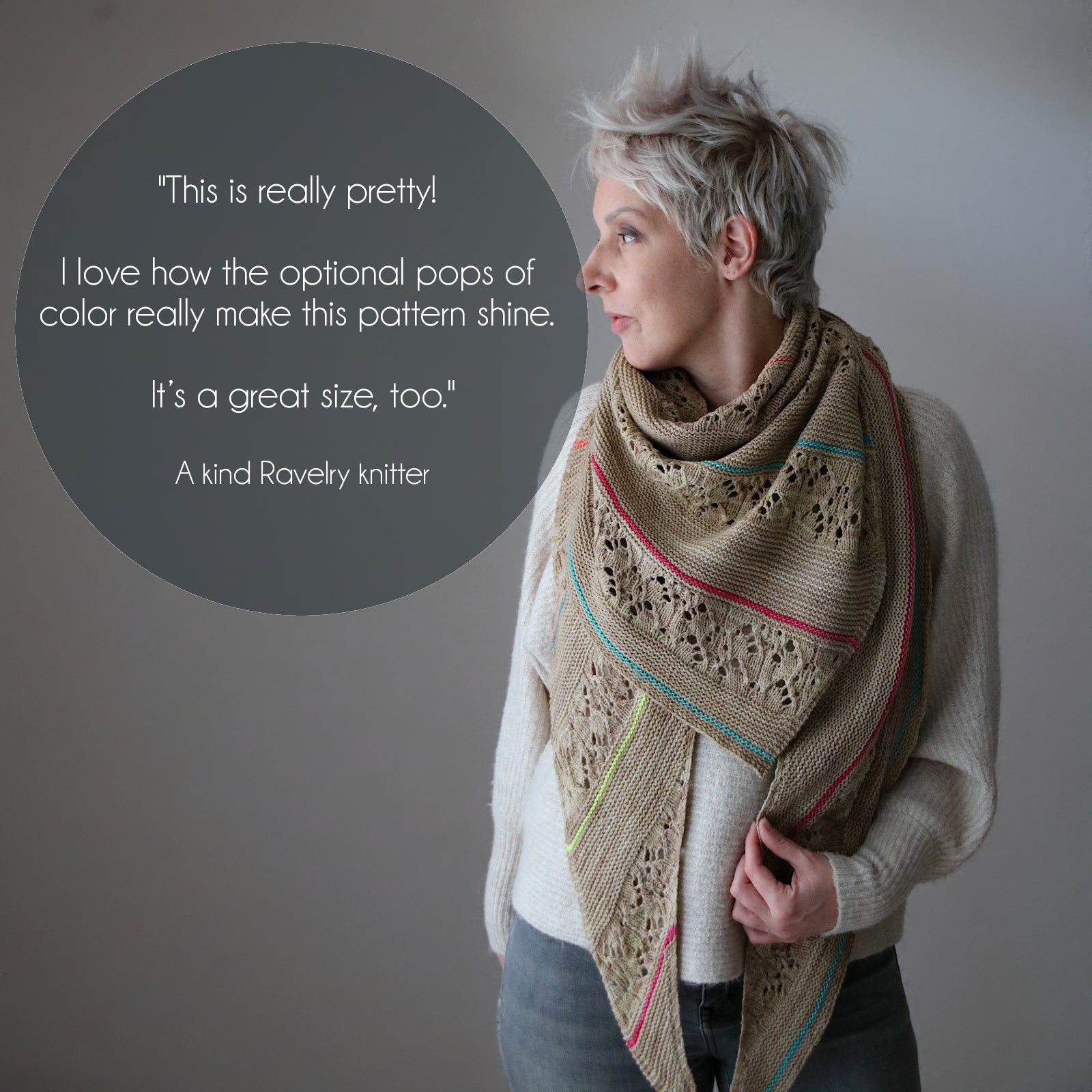 Fogbow - SHAWL - Knitting Pattern