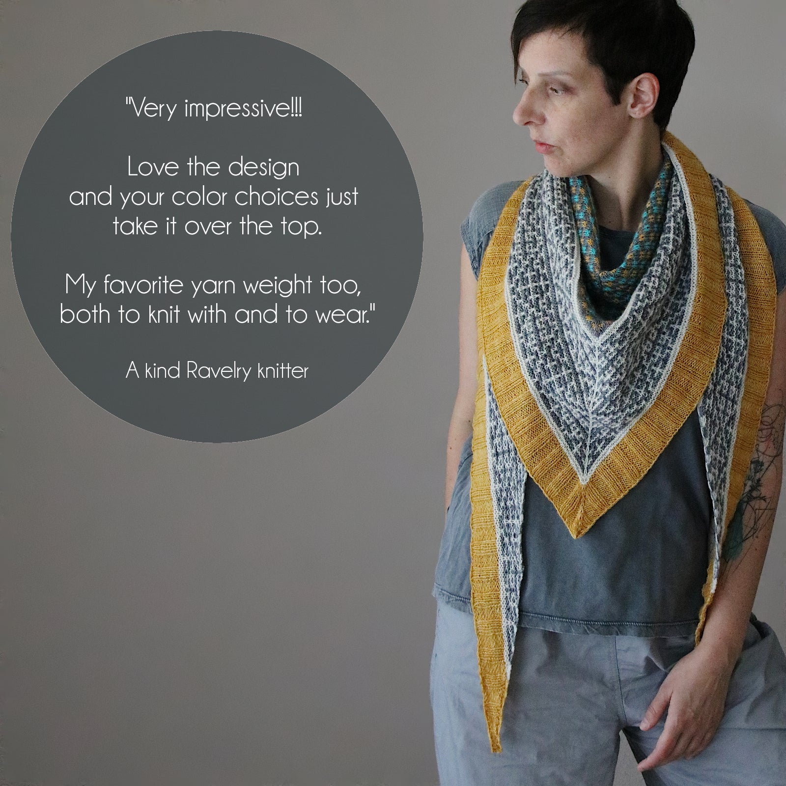 Ghost Dancer - SHAWL - Knitting Pattern