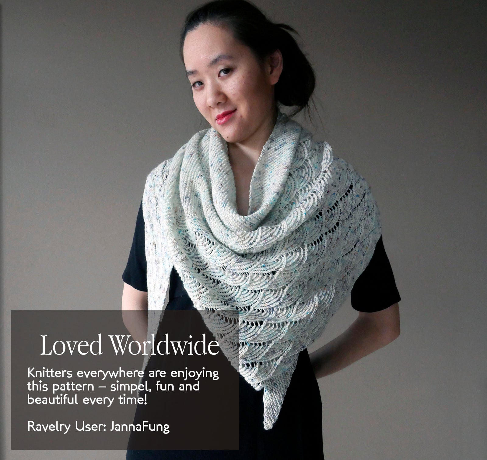 Rheinlust - SHAWL - Knitting Pattern