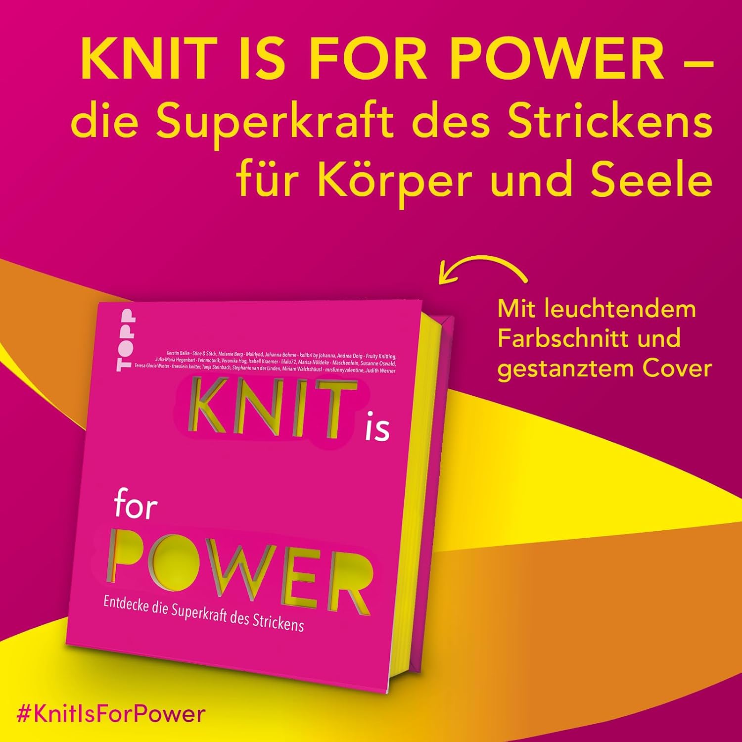 Book KNIT IS FOR POWER by Melanie Berg and others (German only)