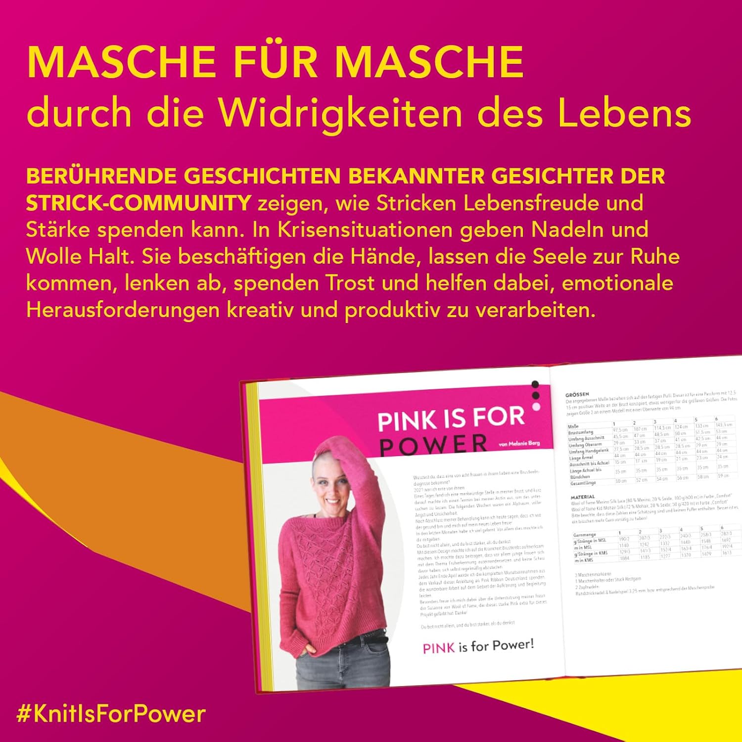 Book KNIT IS FOR POWER by Melanie Berg and others (German only)