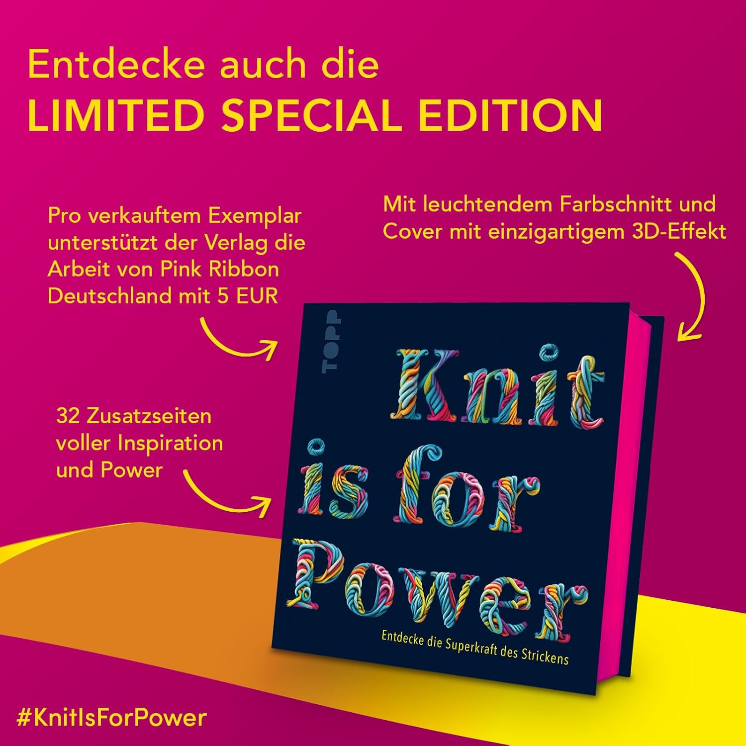 Book KNIT IS FOR POWER by Melanie Berg and others (German only)