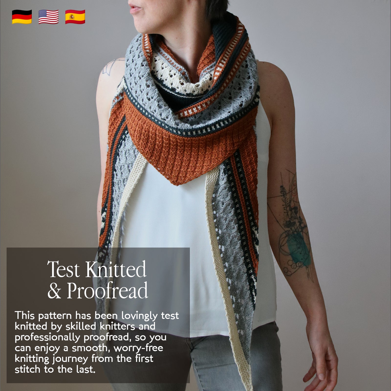 Linebreak - SHAWL - Knitting Pattern