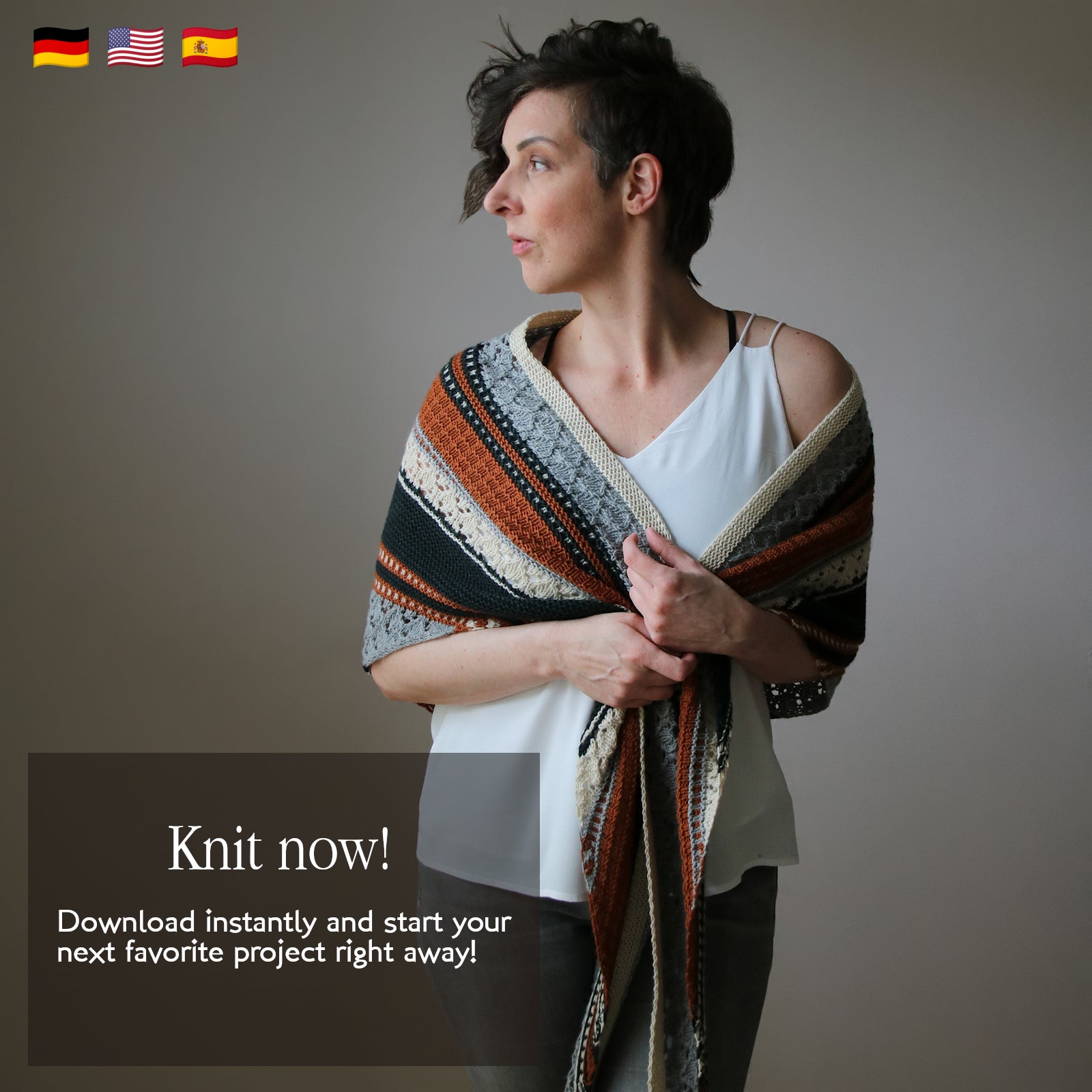 Linebreak - SHAWL - Knitting Pattern