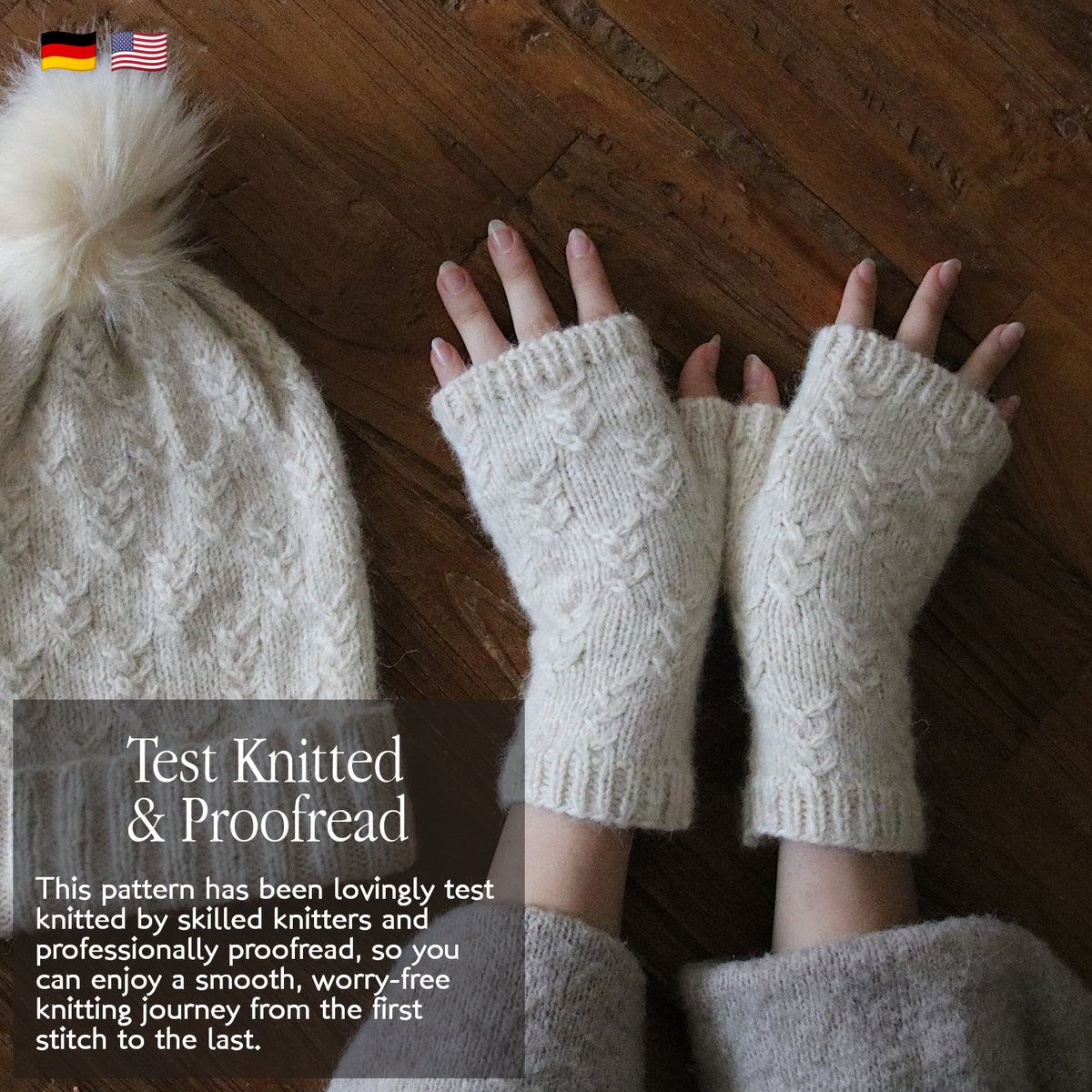 Linger Longer Mitts - STULPEN - Strickanleitung