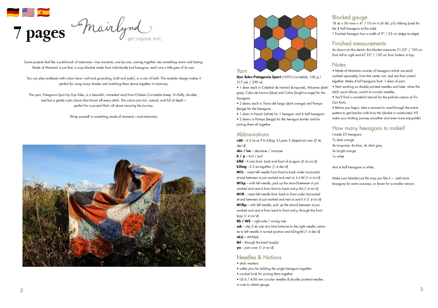 Made of Moments - BLANKET - Knitting Pattern