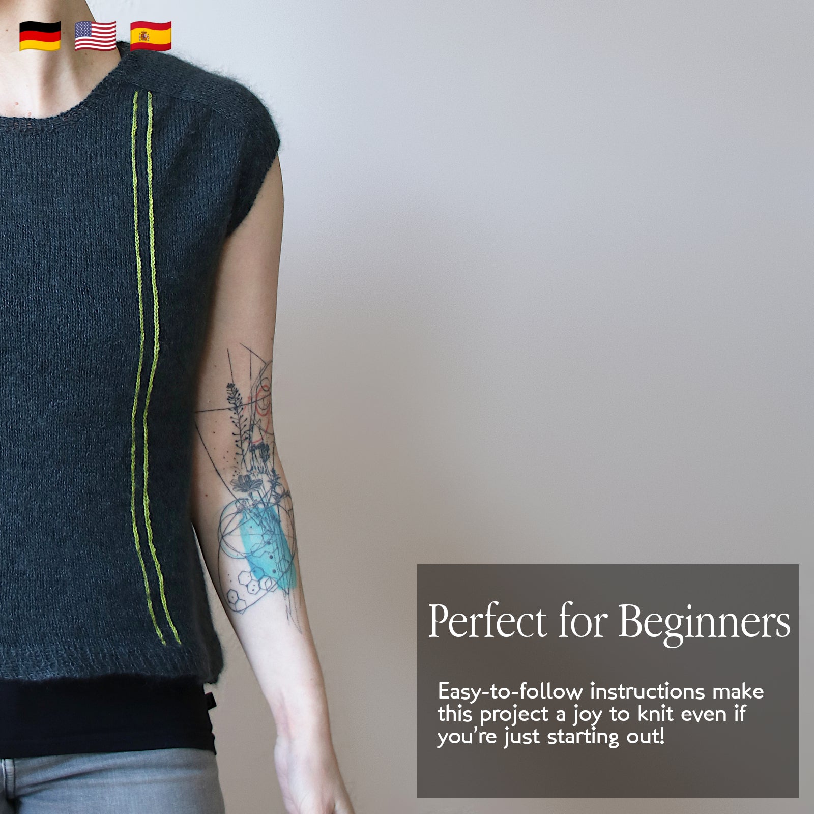 Metro Pulse - SWEATER - Knitting Pattern