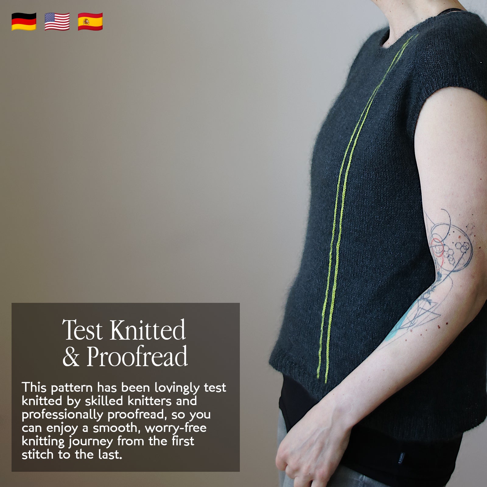 Metro Pulse - PULLOVER - Strickanleitung