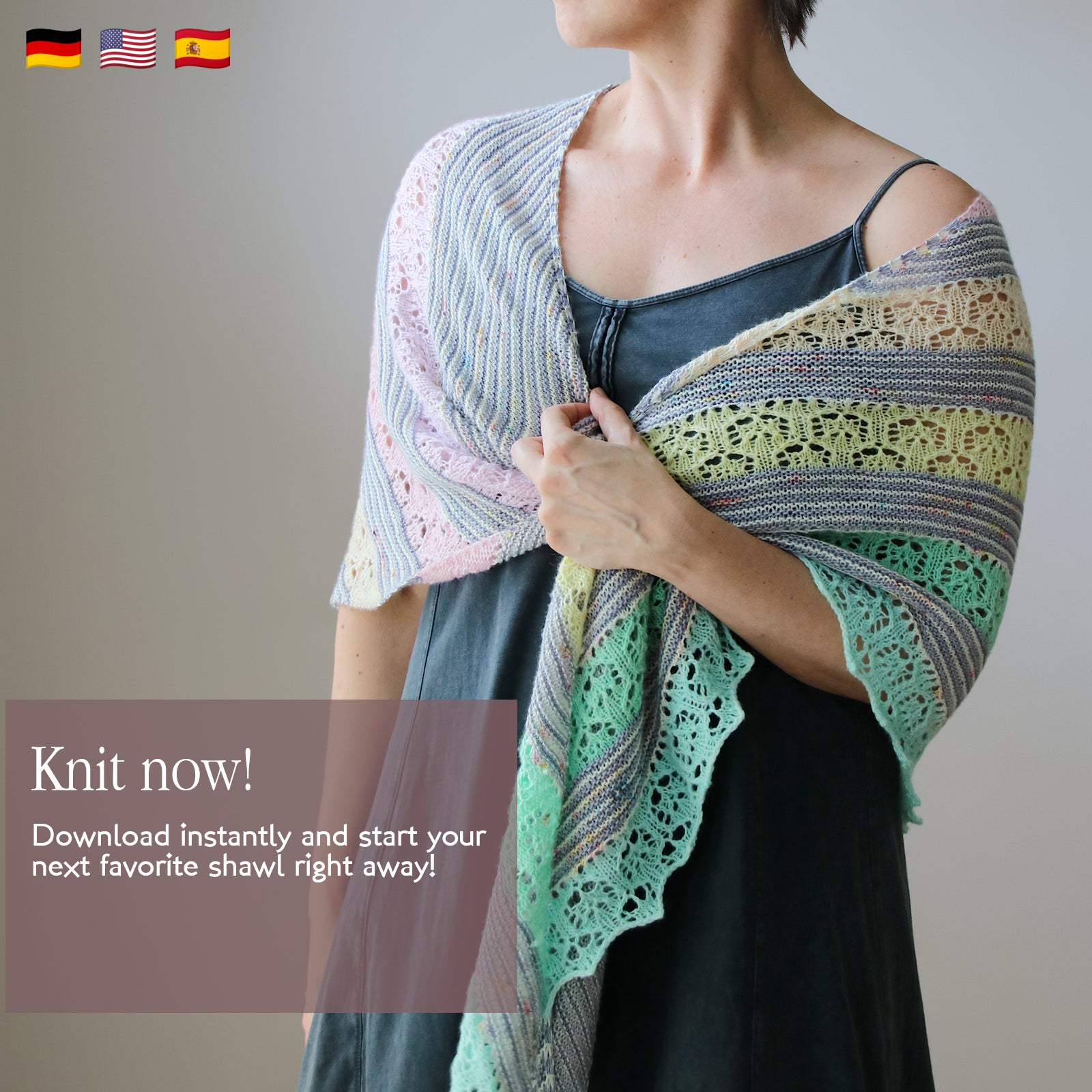 Morning in Your Pocket Shawl