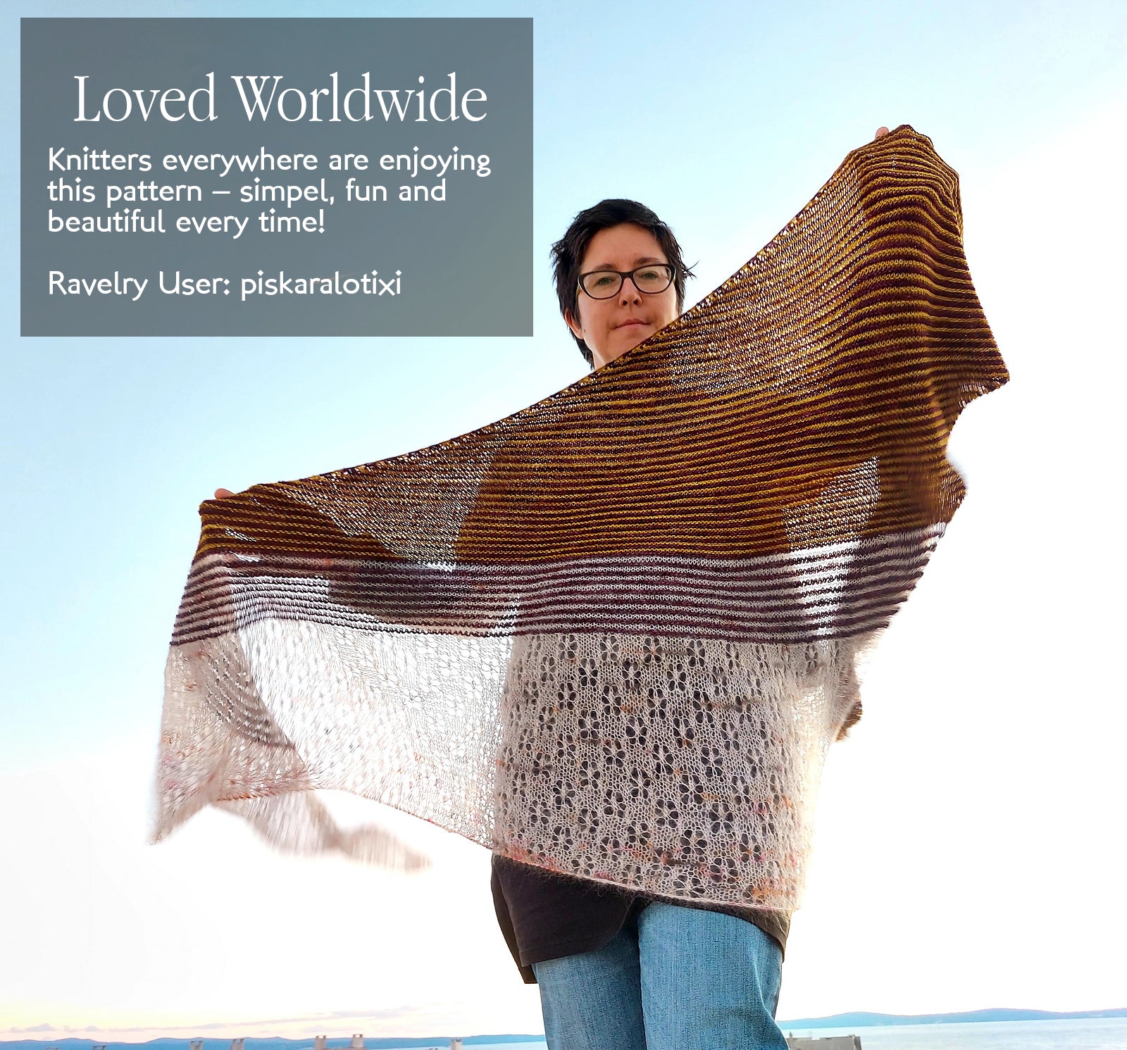 Night Study - SHAWL - Knitting Pattern