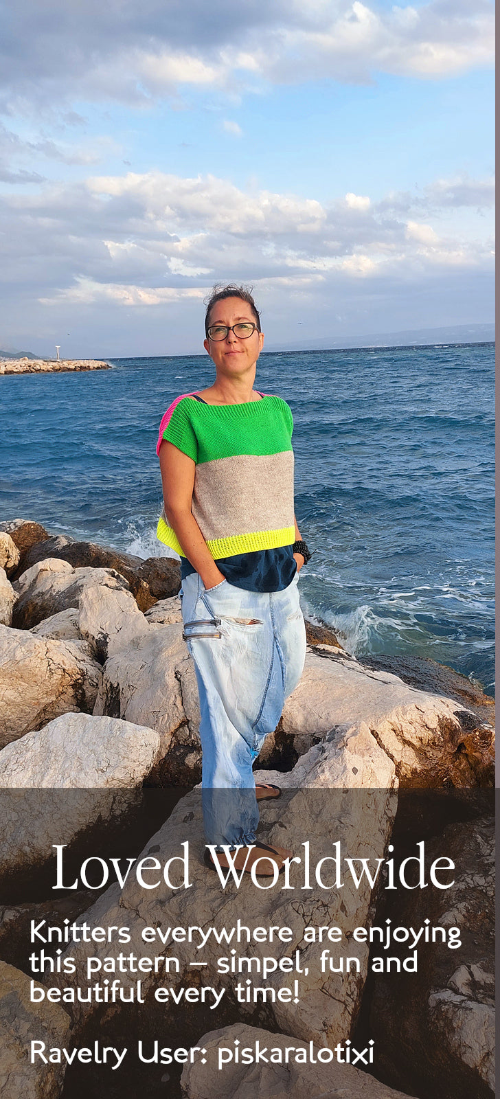 Peach Fuzz - SWEATER - Knitting Pattern