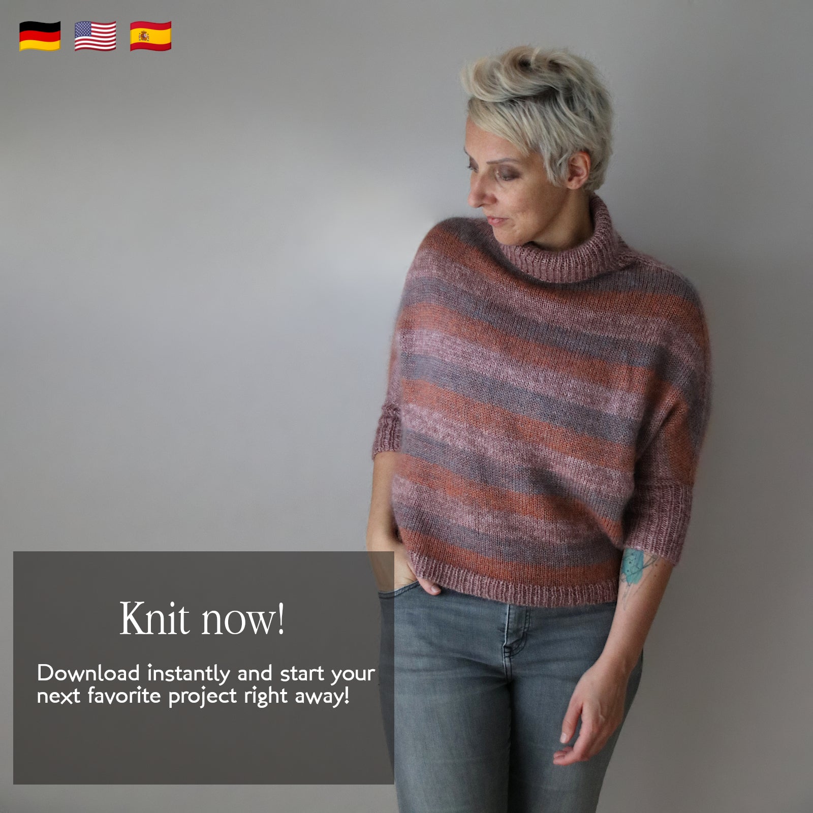 Running up that Hill - PULLOVER - Strickanleitung