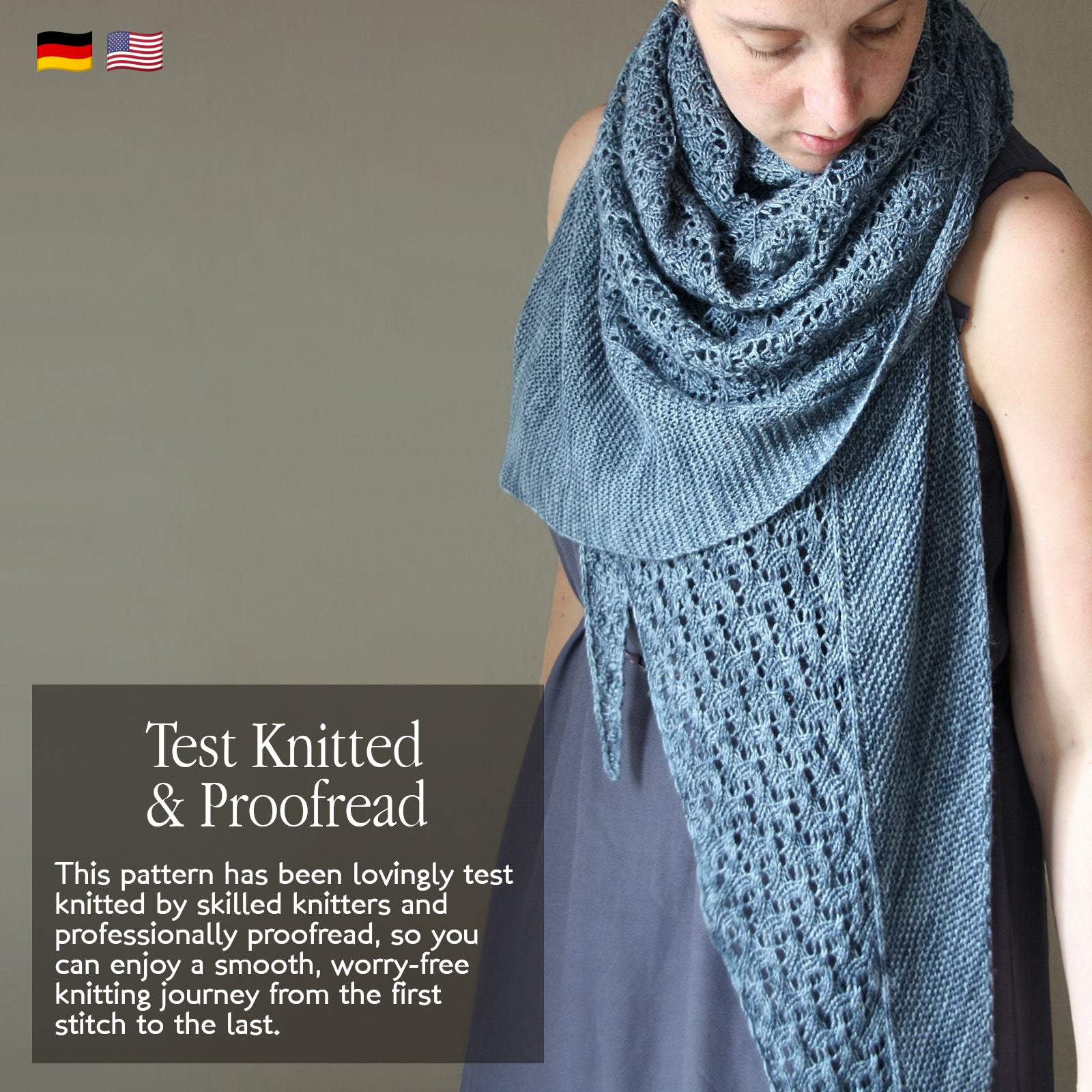 Secretkeeper - SHAWL - Knitting Pattern