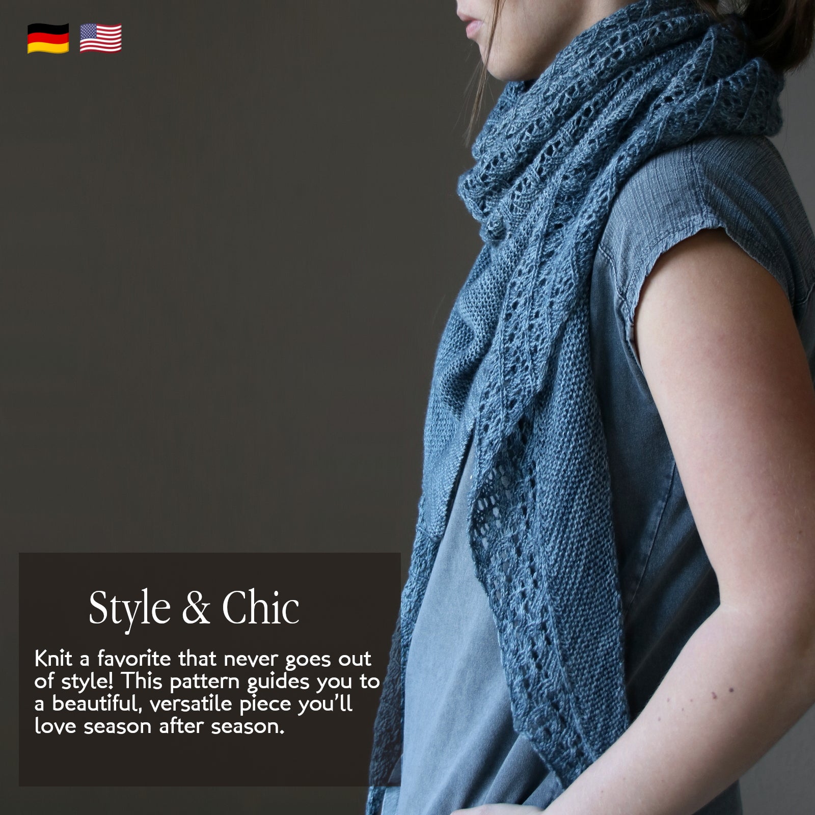 Secretkeeper - SHAWL - Knitting Pattern