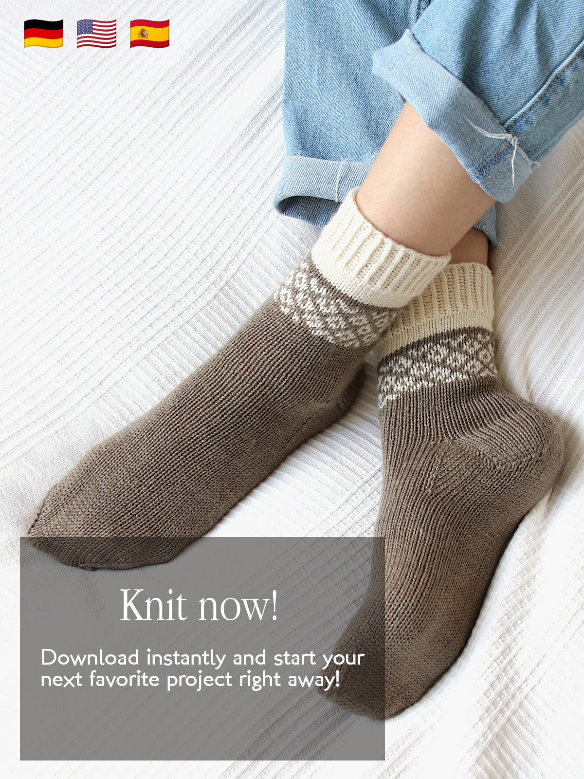 Soft Steps - SOCKS - Knitting Pattern