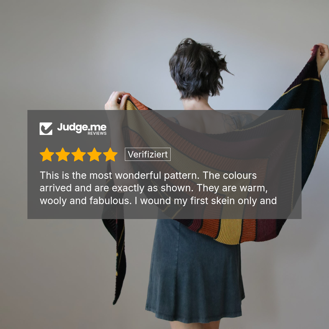 Crush Season - SHAWL - Knitting Kit