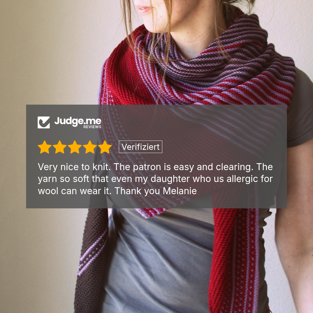 Drachenfels - SHAWL - Knitting Pattern