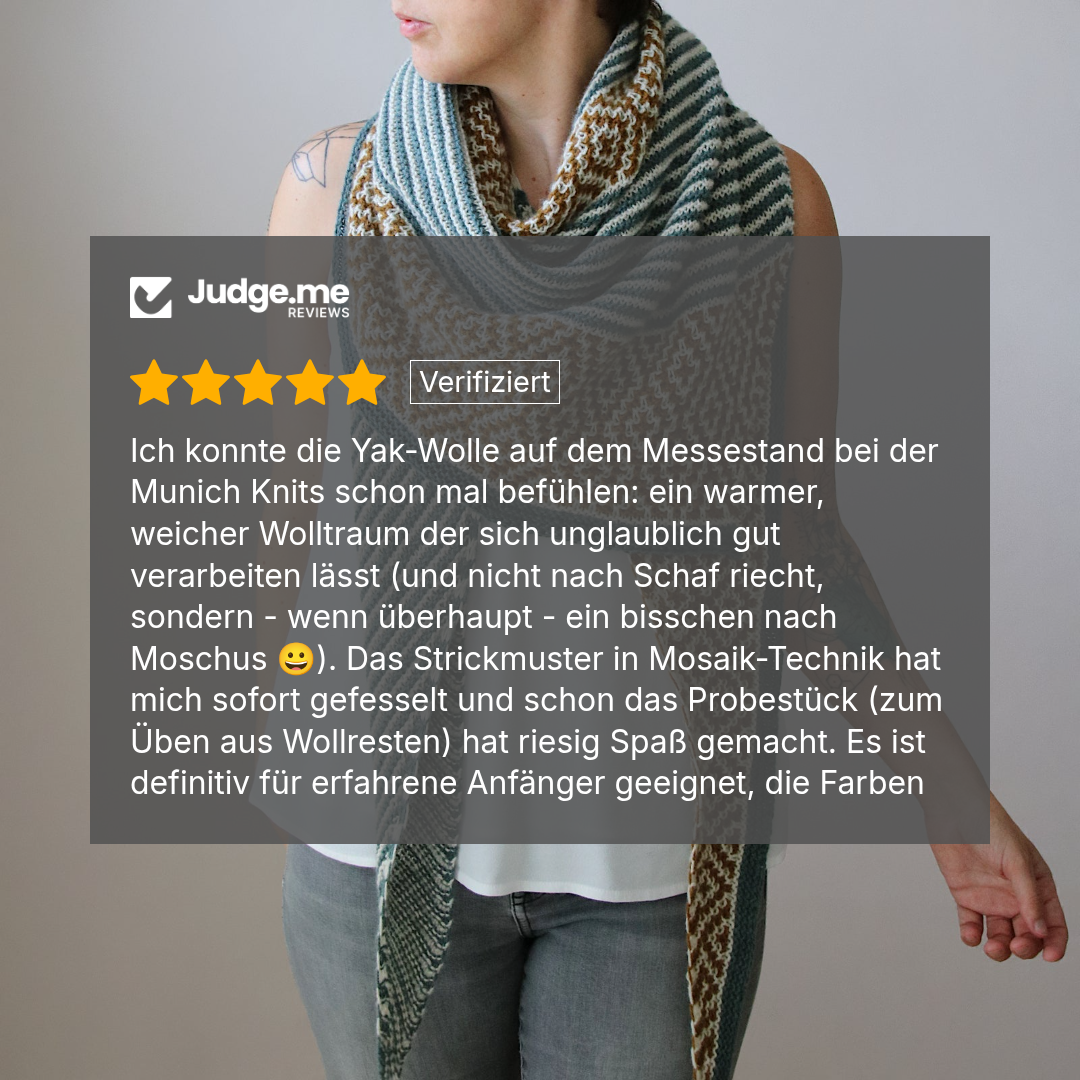 Paperdawn - TUCH - Strickanleitung