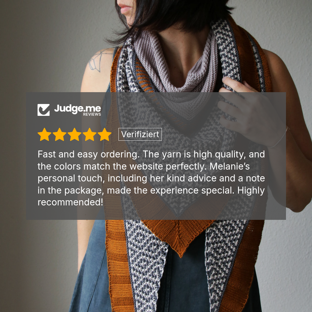 Zimtstern - TUCH - Strickset