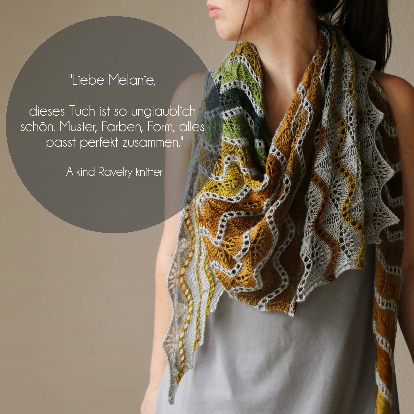 True Colors - SHAWL - Knitting Pattern