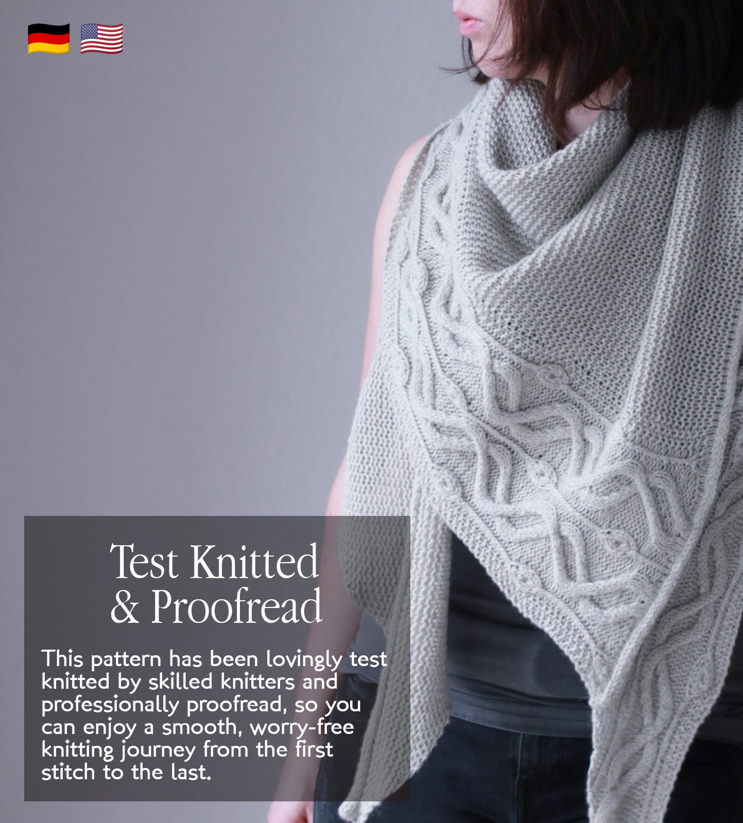 Two Roads - SHAWL - Knitting Pattern