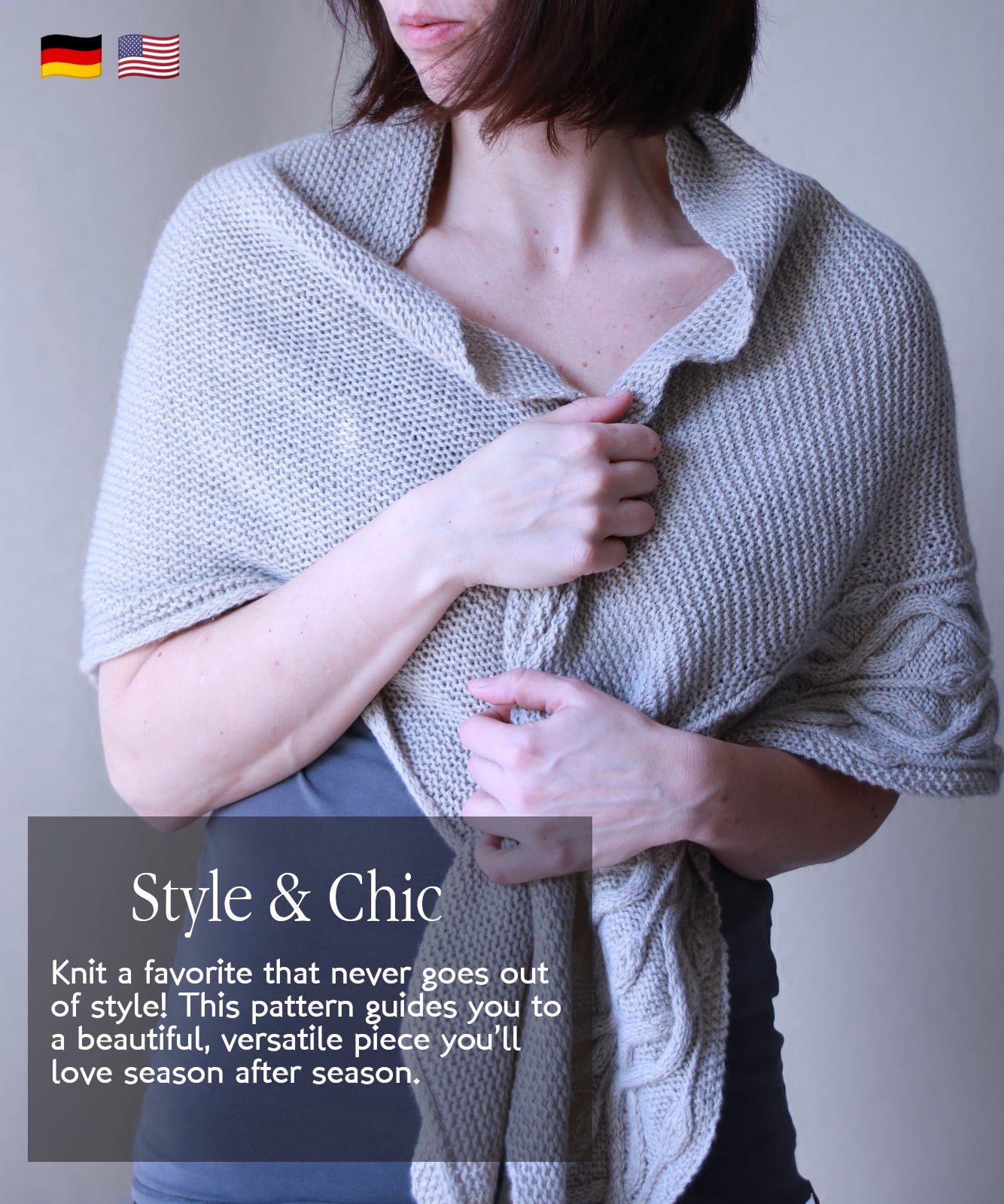 Two Roads - SHAWL - Knitting Pattern